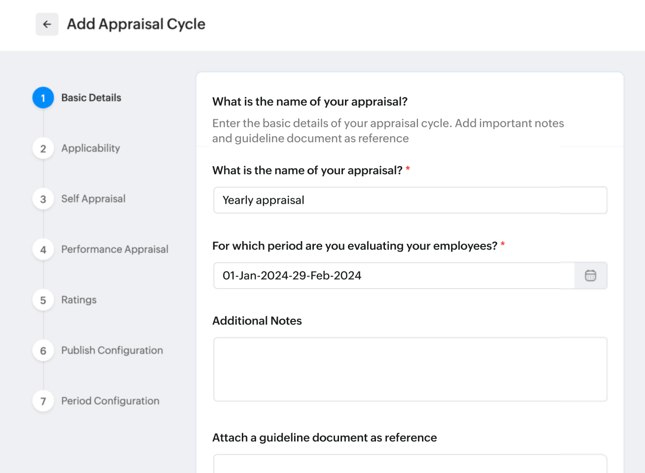 Run objective evaluations